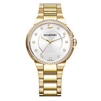 Watch Swarovski Woman City in Steel yellow gold plated 5213729 - 5213729